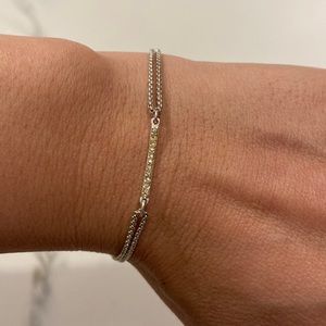 💎 Stella & Dot Crystal Knotted Bracelet